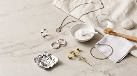 How to Clean Sterling Silver Jewelry at Home (Step-by-Step Guide)