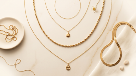 How to Choose the Perfect Gold Necklace: Styles, Lengths and Trends (2026 Guide)