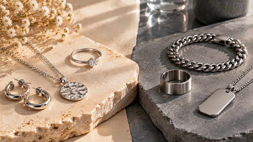 Sterling Silver vs. Stainless Steel: What’s the Difference?