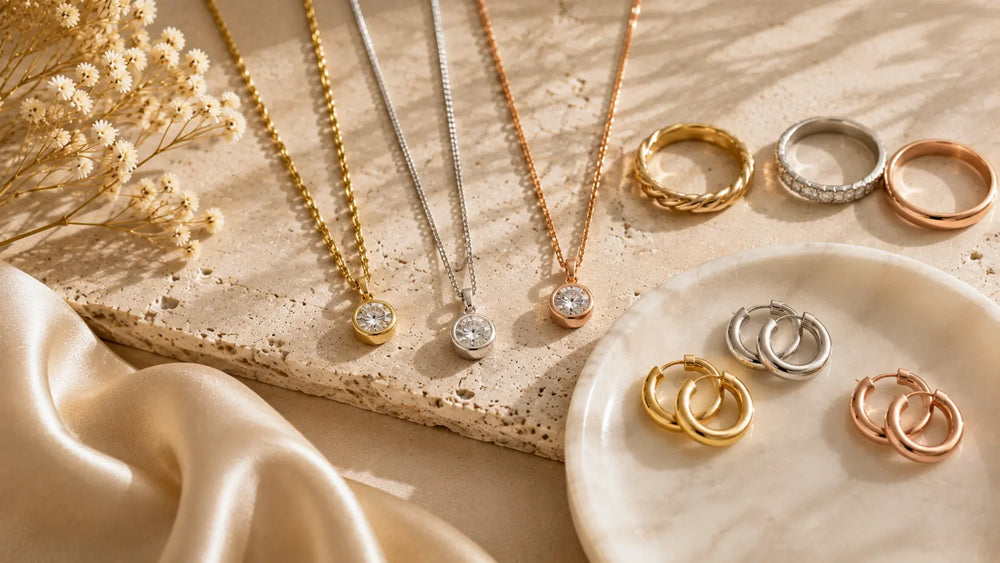 White Gold vs. Yellow Gold vs. Rose Gold: What’s the Difference?