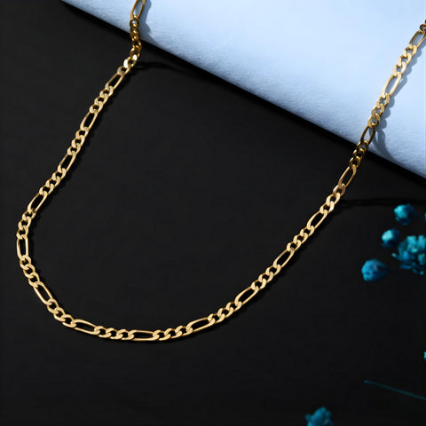 14K Gold Cube Chain Necklace - 12-24 in M.0265