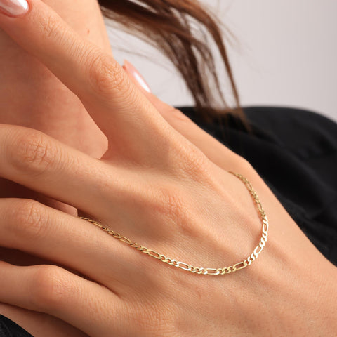 14K Gold Thick Curb Chain Necklace - 12-24 in M.0265