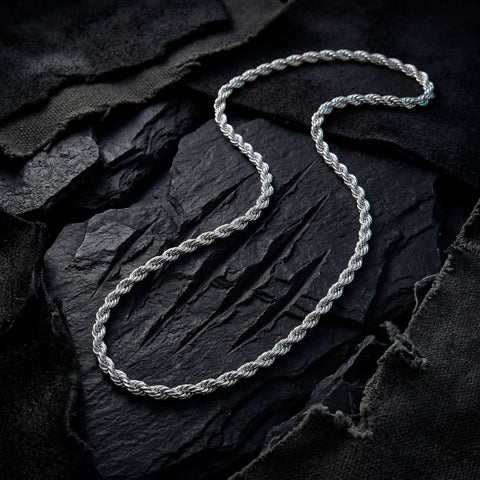Classic Rope Chain Necklace - 20-26 in - M.0477