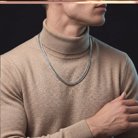 Italian Tondo Chain Necklace - 20-26 in - M.0476