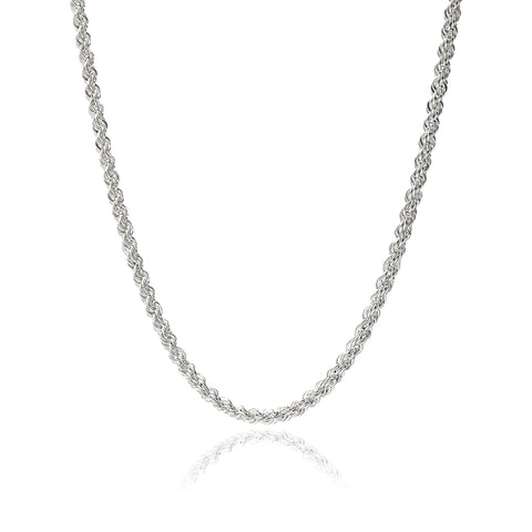 Classic Rope Chain Necklace - 20-26 in - M.0477