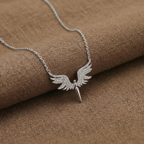 14K Gold Archangel Michael Necklace - 12-24 in M.0132