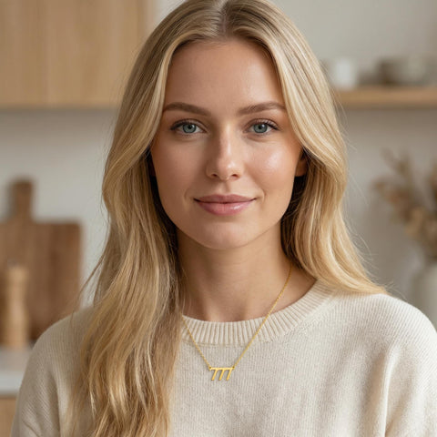 Kanatlı Melek Sayı Kolyesi | Altın Manevi Rehberlik Kolyesi | Minimalist Takı | Kişiselleştirilmiş Takı | Zarif Tılsım | Gelin Hediyesi M.16