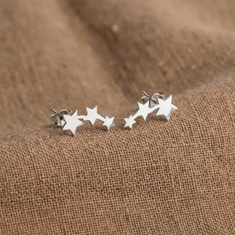Tiny Star Stud Earrings | Dainty Stud Earrings | 14K Gold Stud Star Earrings | Dainty Everyday Jewelry | Cute Star Earrings | Gift for Her M.0441