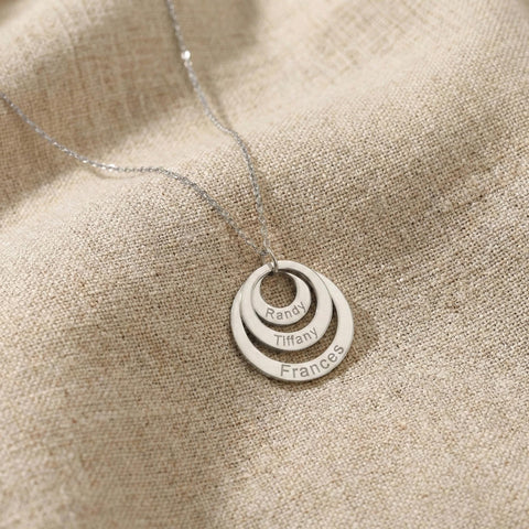 14K Gold Intertwined Circle Necklace - 12-24 in M.0312