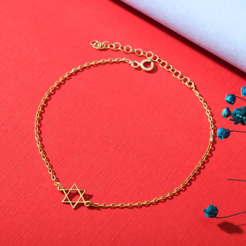 Star Of David Bracelet | Magen David Bracelet | Religious Gift For Women | Judaica Friend Gifts | Jewish Gift For Her | Hanukkah Gift M.0181